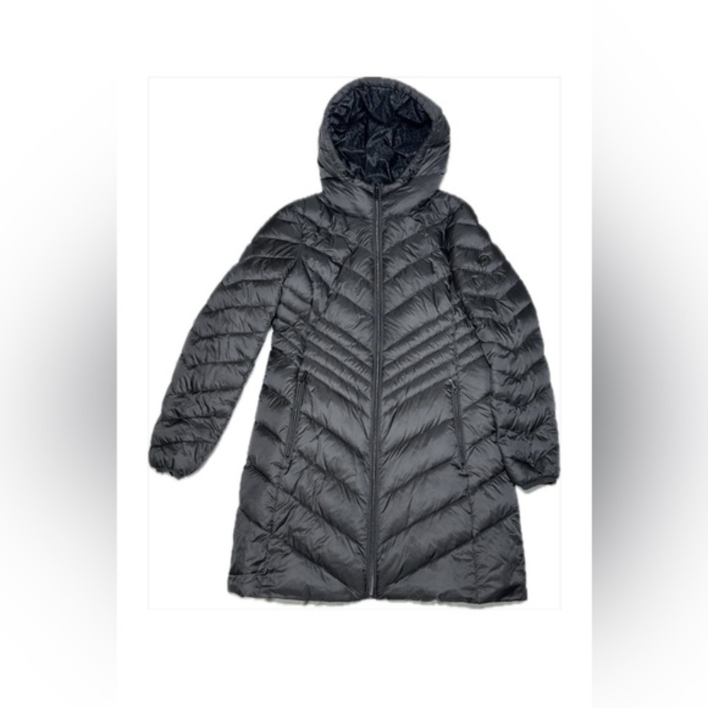 Michael Kors Quilted Nylon Packable Down Puffer Coat size Medium
